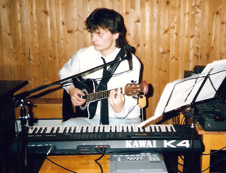 Finn Harald Red, one man band 1991