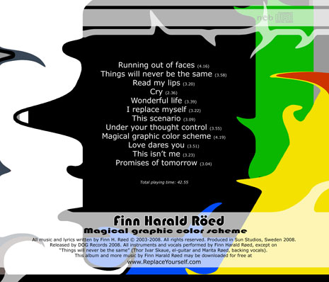 Finn Harald Red, free CD 2008