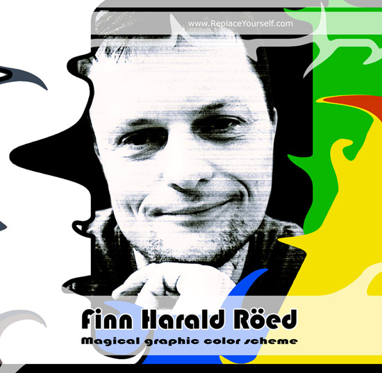 Finn Harald Red, CD, Magical graphic color scheme